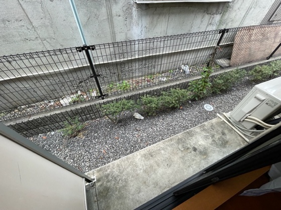 バルコニー　※別部屋の写真です