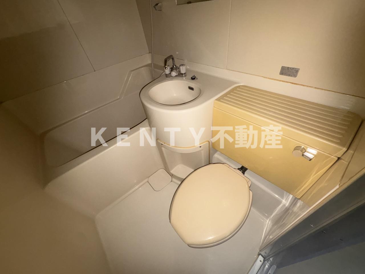 トイレ　ゆったりとした空間のトイレです