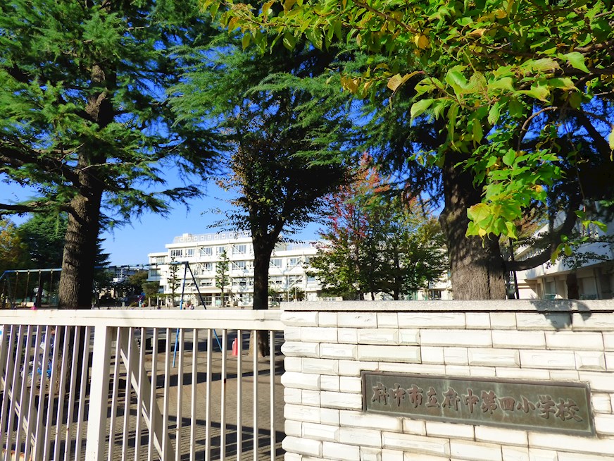 小学校　府中市立府中第四小学校（小学校）まで589m