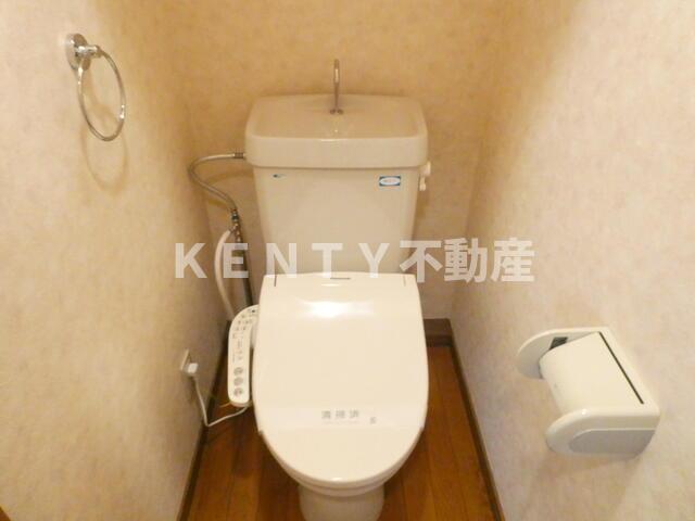 トイレ　ゆったりとした空間のトイレです