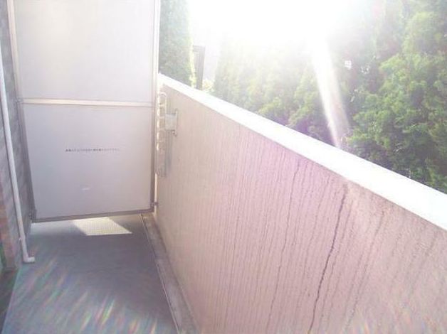 バルコニー　落ち着いた時間を過ごせるバルコニーです