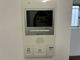 セキュリティ　モニタ付きインターホン