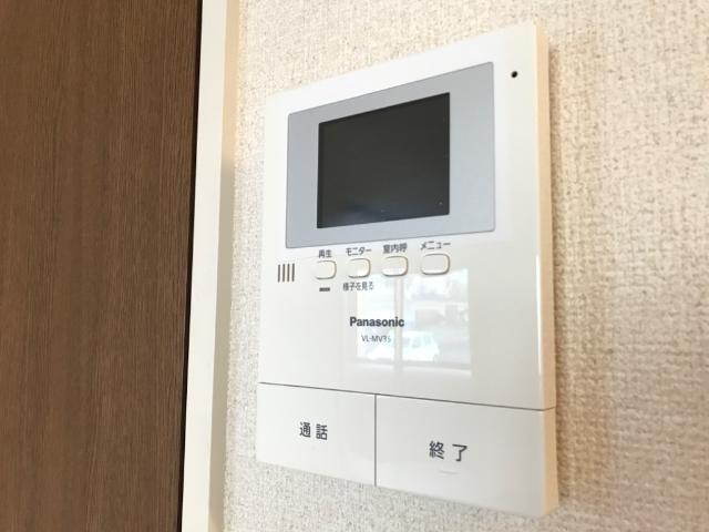 セキュリティ　カメラ付インターホン（イメージ）