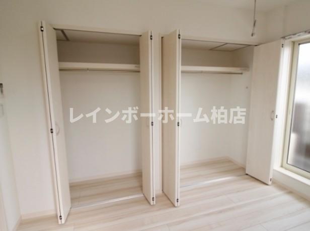 収納　クローゼットです