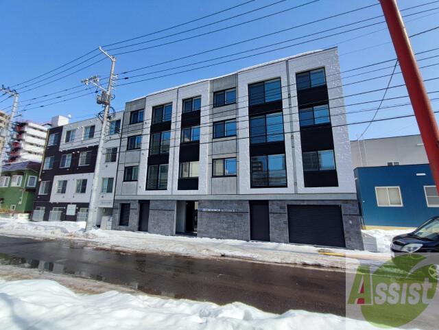 建物外観　札幌市西区二十四軒４条「Ｓ－ＲＥＳＩＤＥＮＣＥ琴似２」