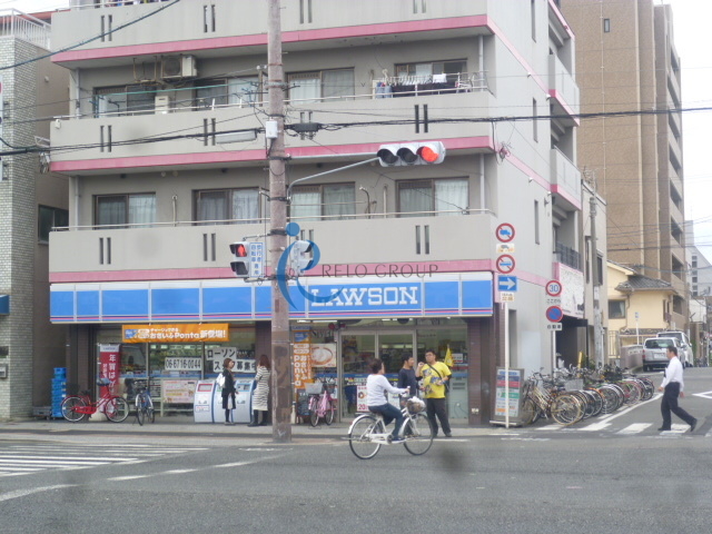 コンビニ　ローソン舎利寺1丁目店（コンビニ）まで82m