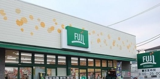 スーパー　ＦＵＪＩ天神橋店（スーパー）まで886m