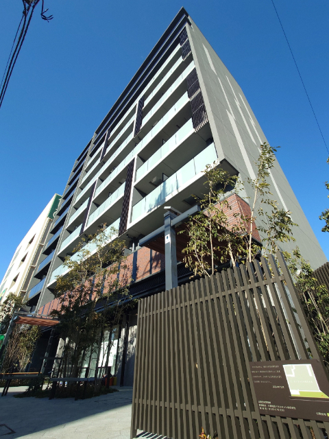 建物外観　２０２４年１２月完成