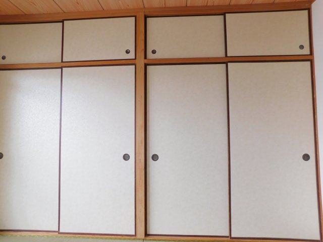 収納　同じ間取りの別の部屋写真です