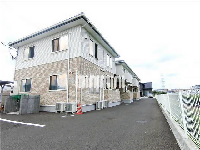 建物外観　一棟８戸のアパートです。