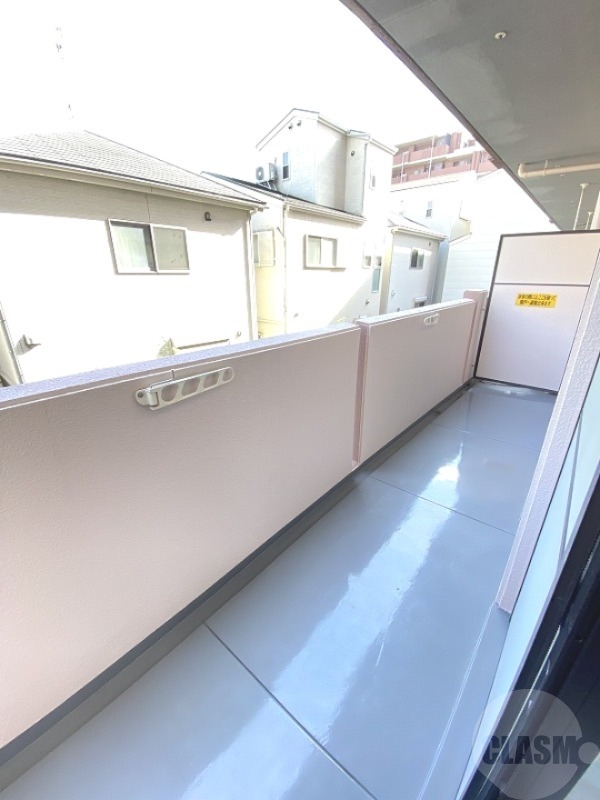 バルコニー　日当たりも良く静かな環境