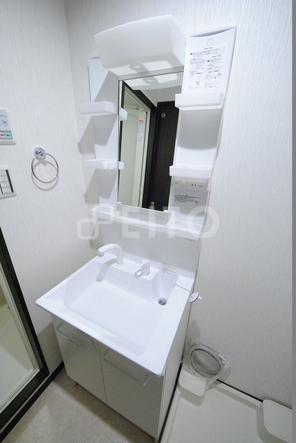 洗面設備　写真は４０７号室