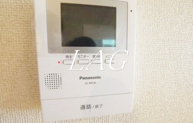 セキュリティ　モニター付きインターホンです。