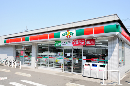 コンビニ　サンクス江戸堀１丁目店（コンビニ）まで164m