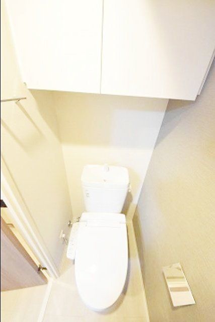 トイレ　ゆったりとした空間のトイレです