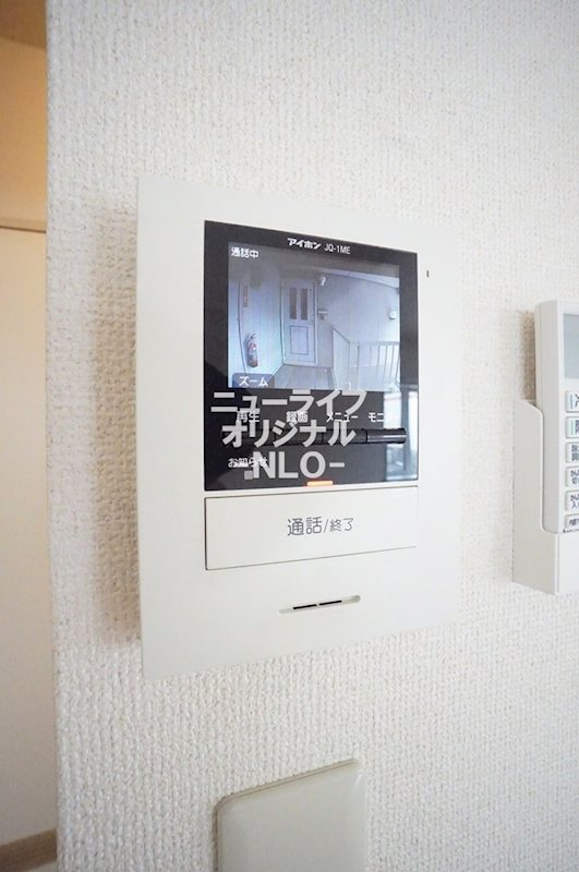 セキュリティ　事前に訪問者を目視してから対応できるTVモニターホン付☆