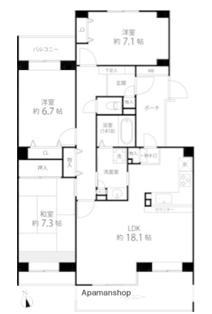 間取り図