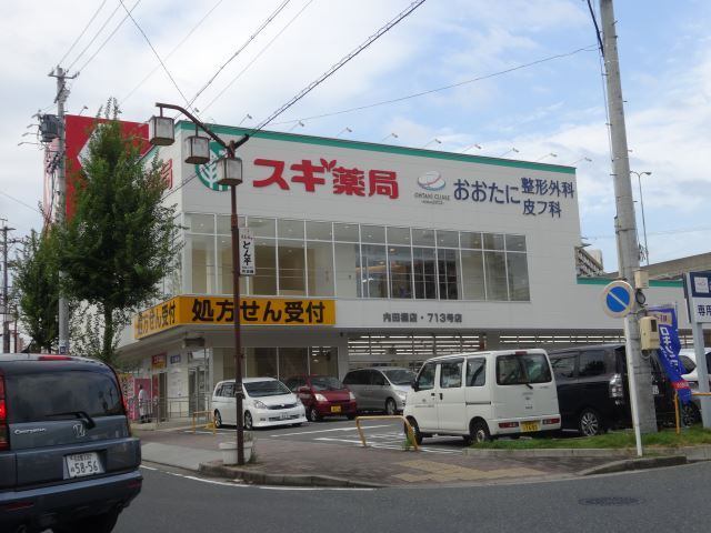 ドラックストア　スギ薬局内田橋店（ドラッグストア）まで641m