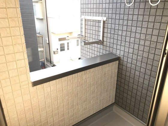バルコニー　※別部屋の写真です