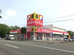 ドラックストア　サンドラッグ北四十一条店（ドラッグストア）まで675m