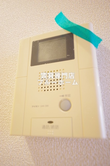 セキュリティ　モニター付きのインターホンです！