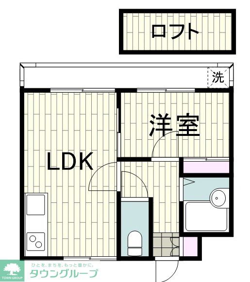 フラリッシュ鶴見の間取り写真