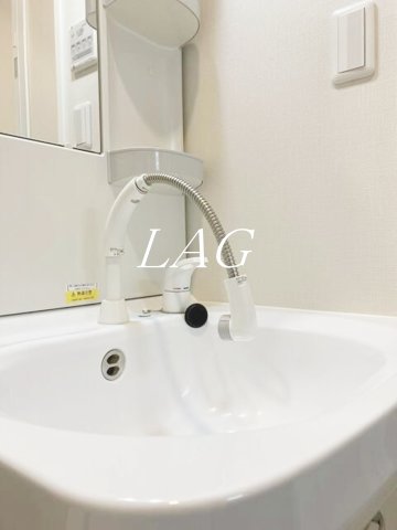 洗面設備　洗面台です。