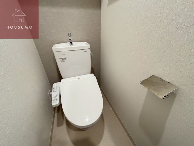 トイレ　ゆったりとした空間のトイレです