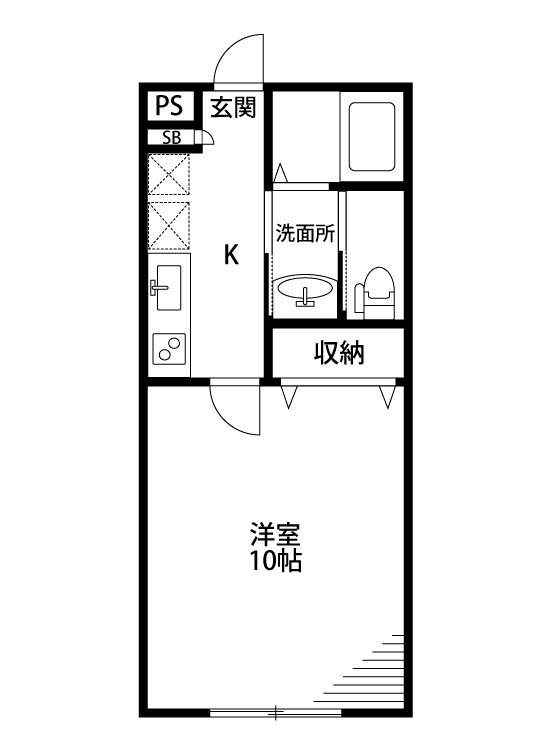 SAKASU AZABUの間取り写真