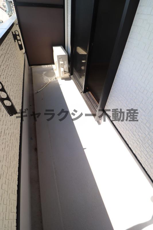 バルコニー　南向きのバルコニー