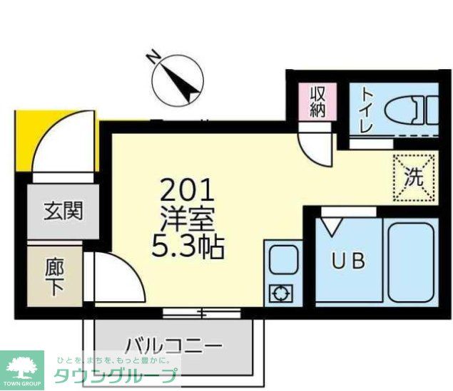 サンシャルムの間取り写真