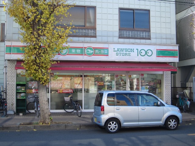 コンビニ　ローソンストア100 東中神店（コンビニ）まで188m