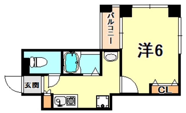 CITY SPIRE神戸元町2の間取り写真