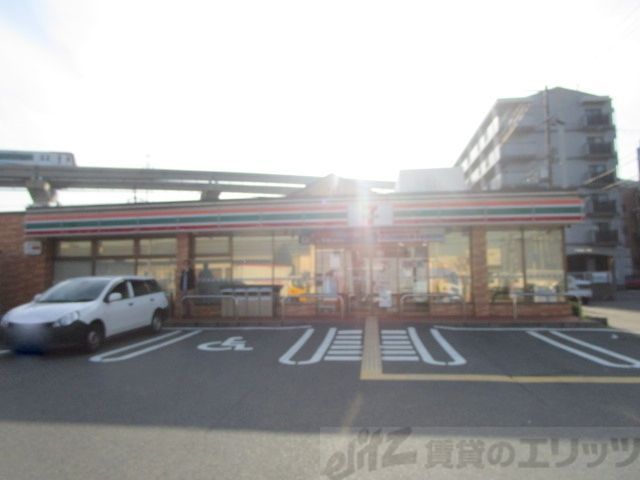 コンビニ　セブンイレブン摂津東一津屋店（コンビニ）まで280m