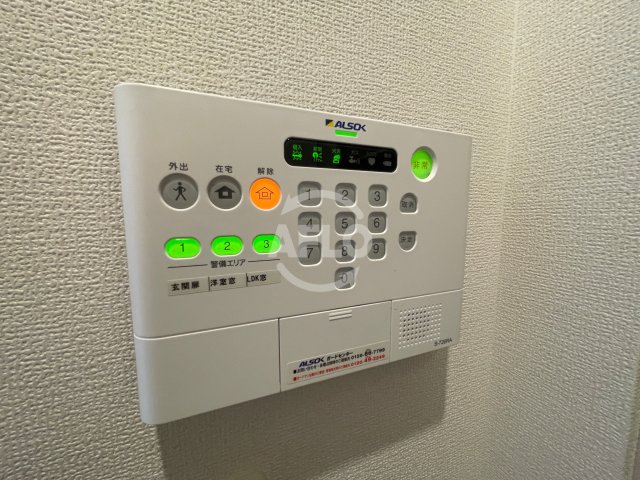 セキュリティ　sinfaria　YUZATO　A棟　ALSOK