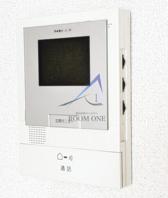 セキュリティ　モニター付きインターホンです。