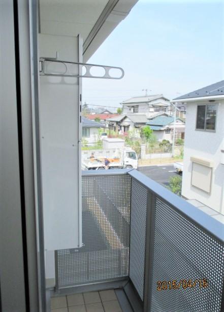 バルコニー　202号室のお写真となります