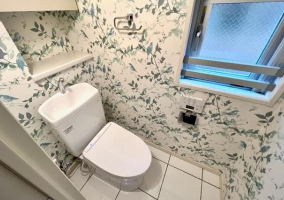 トイレ　ゆったりとした空間のトイレです