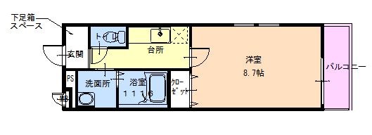 フジパレス武庫之荘II番館の間取り写真