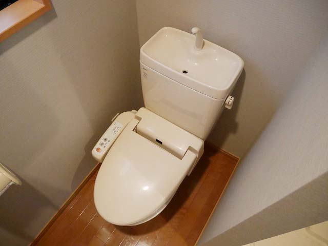 地下鉄七隈線 別府駅 徒歩10分 2階建 築21年のトイレ写真