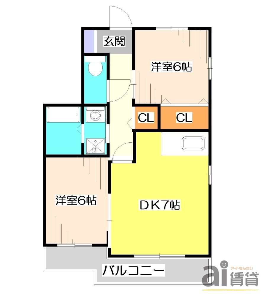 IVY GARDENの間取り写真