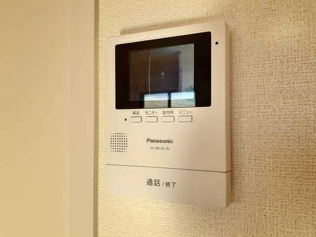 セキュリティ　モニター付きドアホン