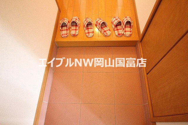 サンライフフジワラの玄関写真