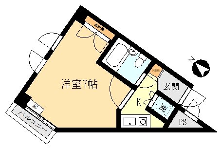 AQUA COAST26の間取り写真