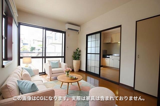 居室・リビング　家具や調度品の画像はＣＧとなります。