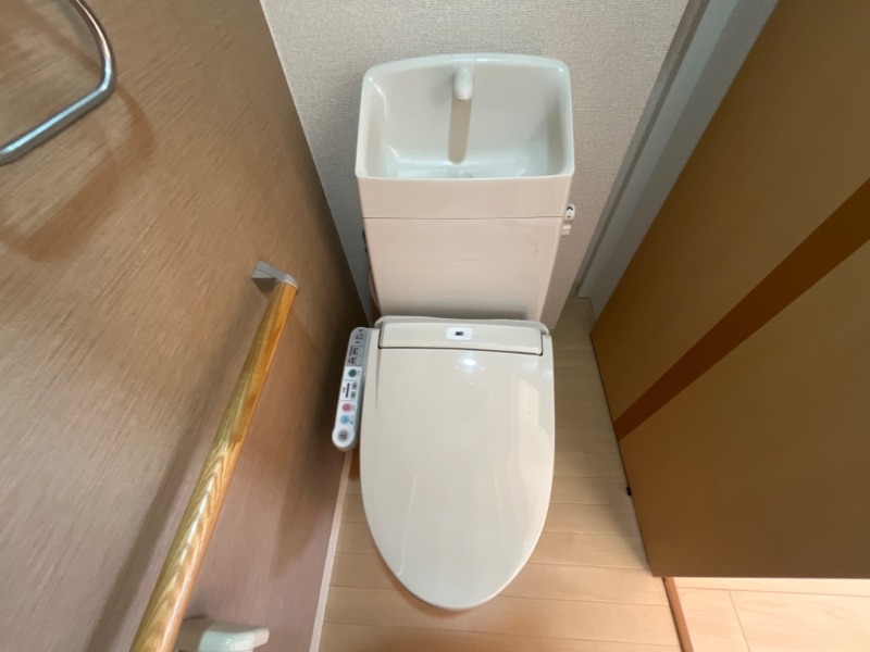 トイレ　図面と現状に相違がある場合には現状を優先