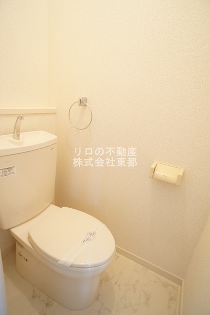 シャンプレンハイツB棟のトイレ写真