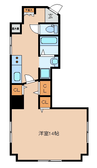 ノーブルハイム樽屋町の間取り写真