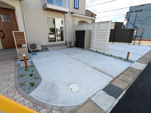 駐車場　１０２号室用の駐車場です