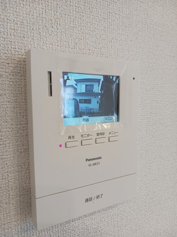 セキュリティ　モニター付きインターホンです
